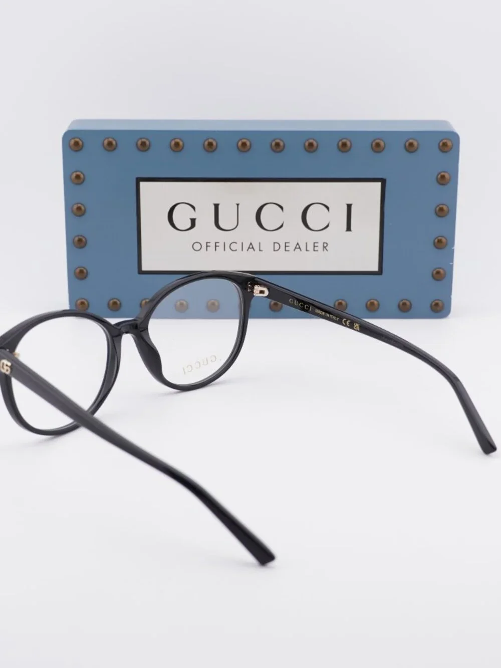 Gucci GG1996O 001 Square Eyeglasses - Black 54mm
